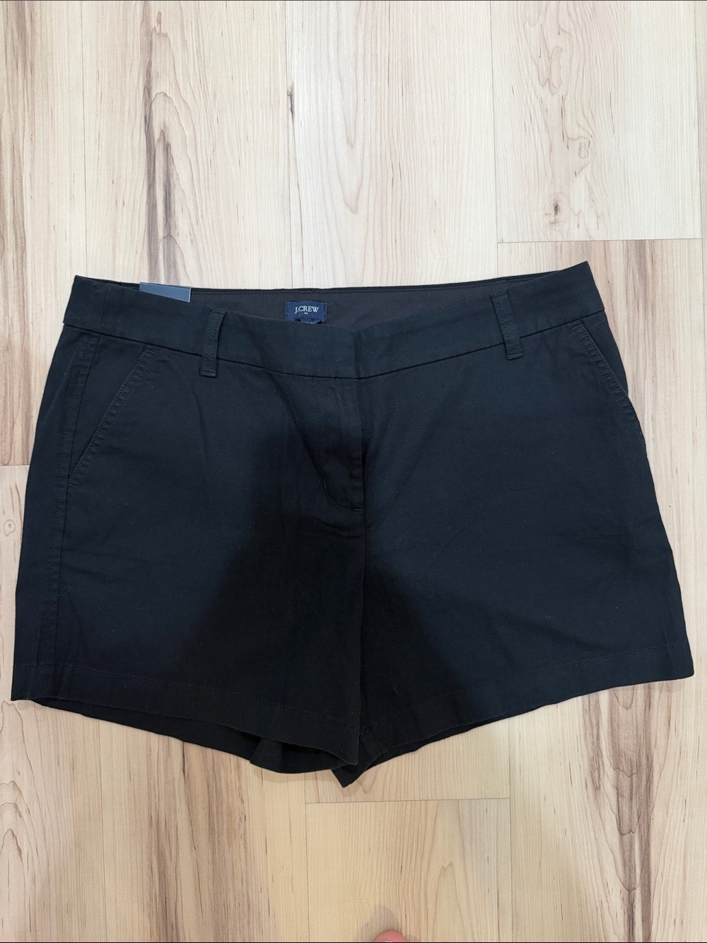 J. Crew Black Chino Shorts
